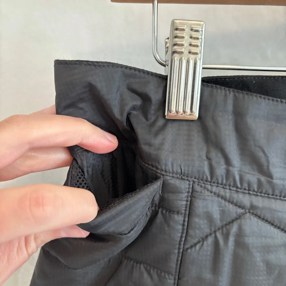 Smartwool black Quilted Mini Skirt‎ medium